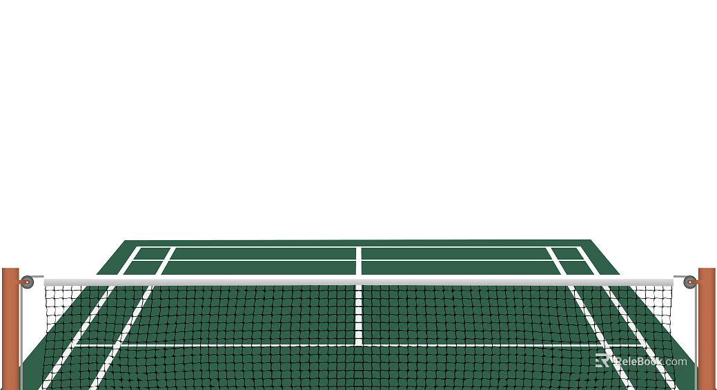 Badminton court texture
