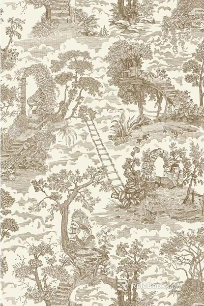 Floral Wallpaper Wall Cloth Wall Cloth Pattern Wallpaper Plant Flower and Bird Wallpaper Watercolor Hand-painted linen Painting texture