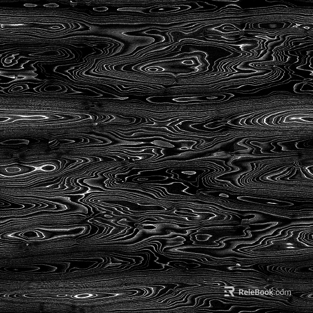 Black and white wood grain texture