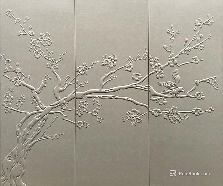 three-dimensional physical painting texture