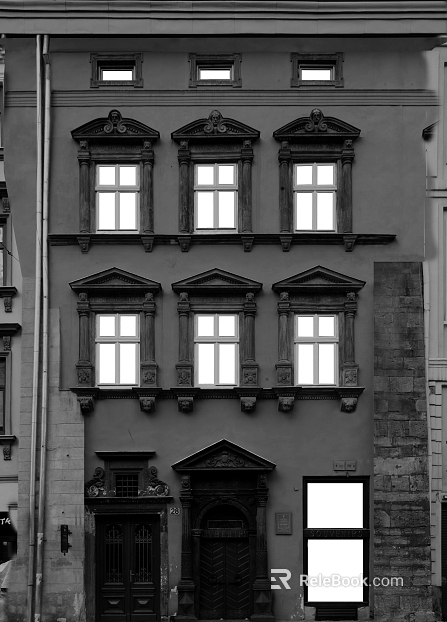 Black and White Bump texture