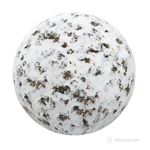 Snow PBR texture