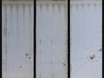 White damaged laminated glass doors and windows texture (ID:ffaeh963836)