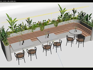 Modern Outdoor Leisure Cabin Green Plant Area texture (ID:ffaeh271184)