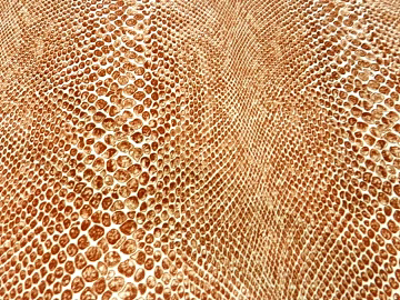Orange brown imitation lizard-pattern leather texture (ID:ffaeh590396)