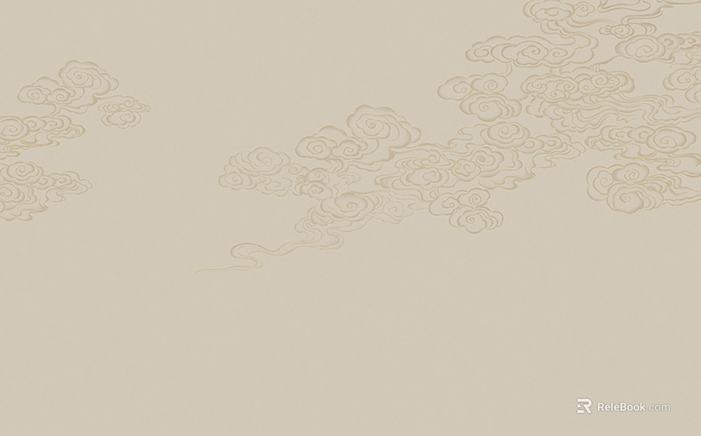 Beige Chinese moire wallpaper texture