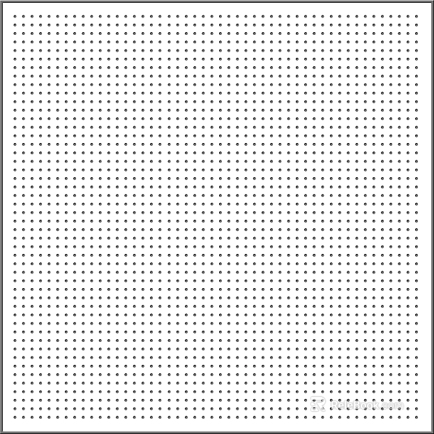 Light gray perforated metal plate interior wall texture