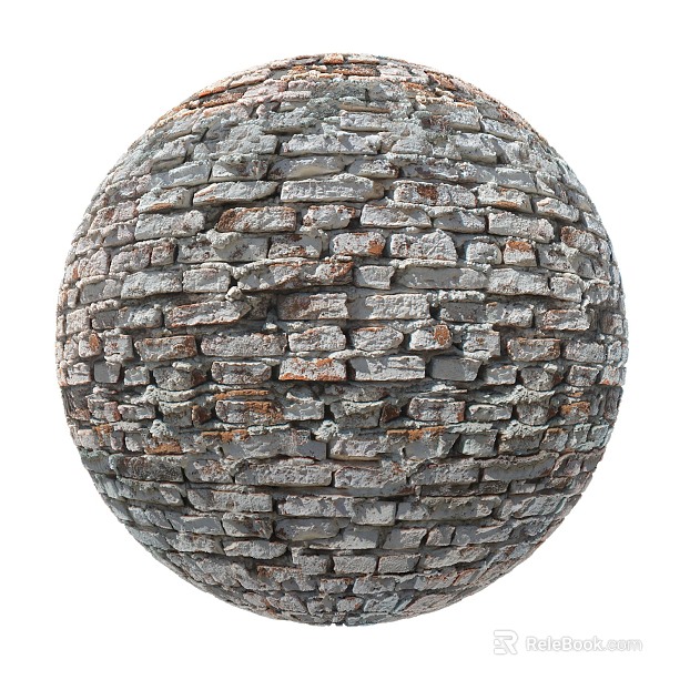 Brick wall PBR texture