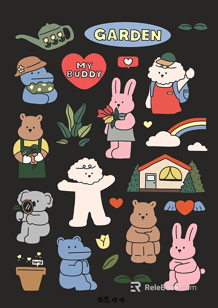 Children's Wallpaper texture