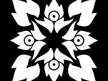 Black and white mask pattern texture pattern graphics carved graphics (ID:ffach974134)