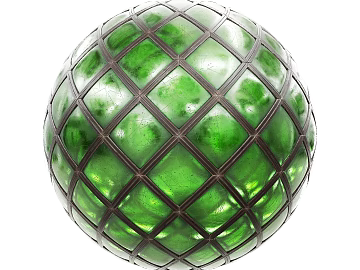 Glass PBR texture (ID:ffach224624)