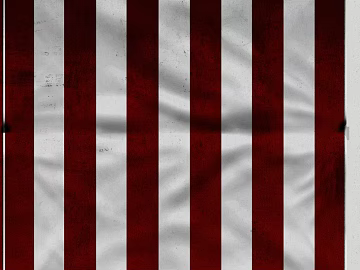 Red and white stripes old fabric background fabric texture (ID:ffaeh278426)