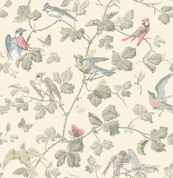 animal and plant pattern texture