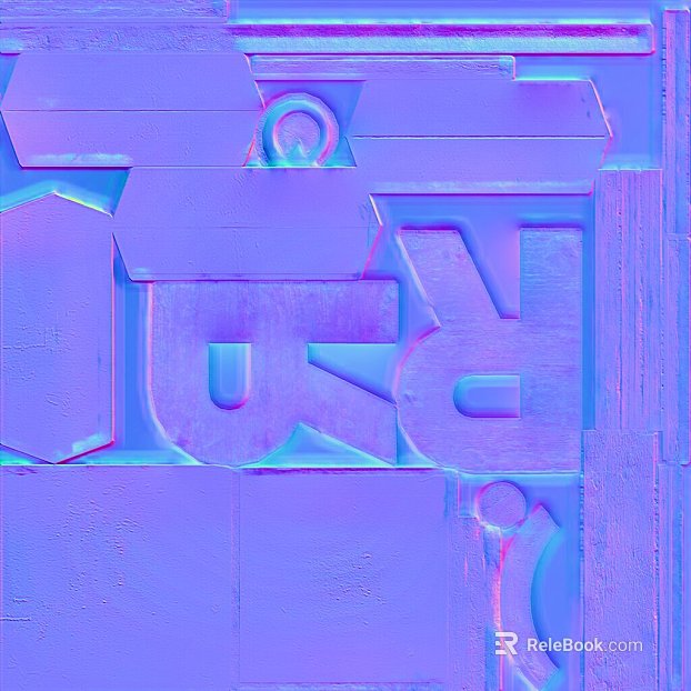 Normal bump texture
