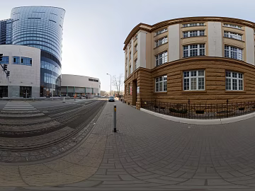 City Street Day Sunny Day HDR texture (ID:ffach640255)