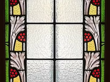 Retro colored pattern glass texture (ID:ffach720098)