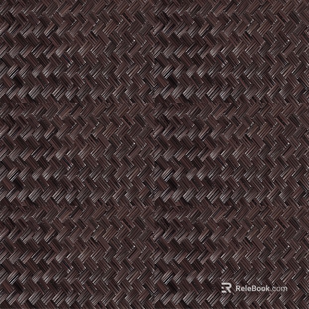 Dark brown woven leather soft bag fabric texture