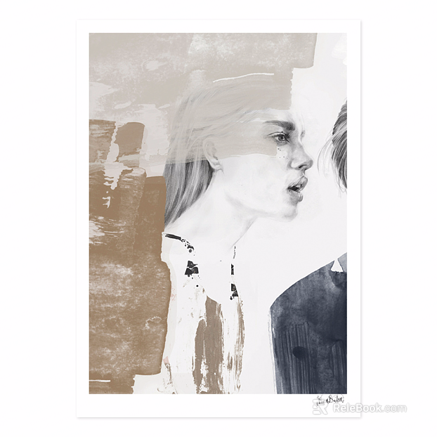 figure painting texture