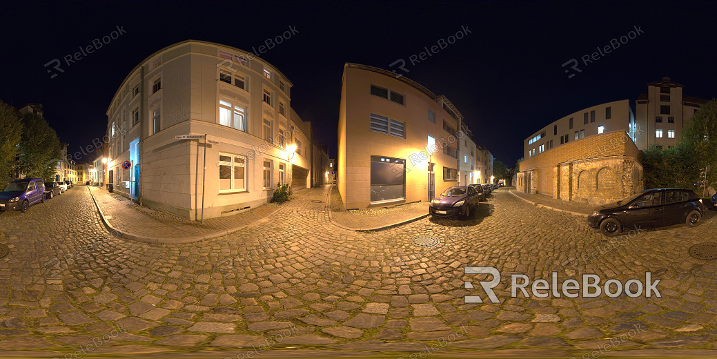 City Night View HDR texture