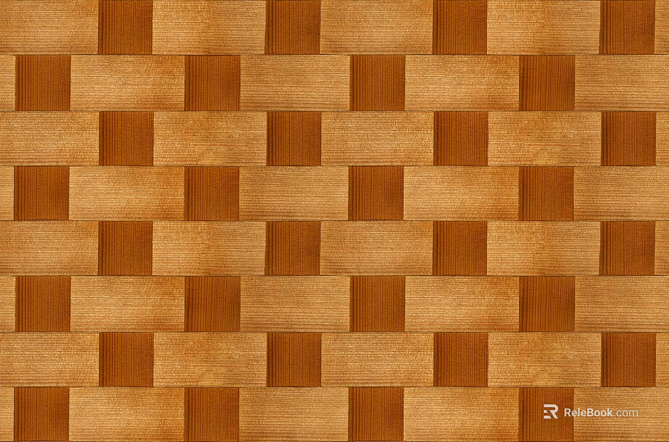 Woven Leather Mat Curtain Wall Panel texture