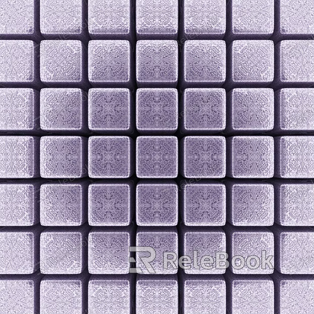 metal mosaic texture