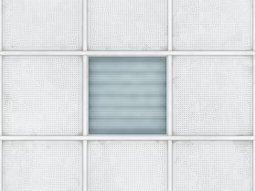 Light gray geometric stitching art tile background wall 3d model