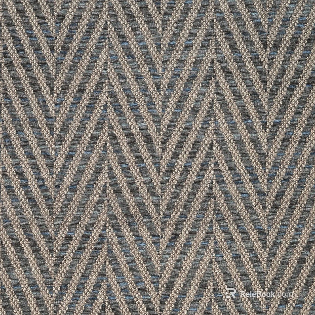 Gray blue V-pattern textile fabric soft fabric texture