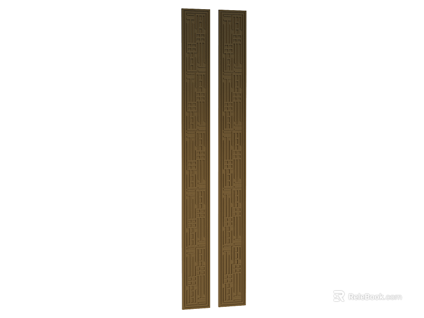 New Chinese Curry Wood Carved Background Wall texture