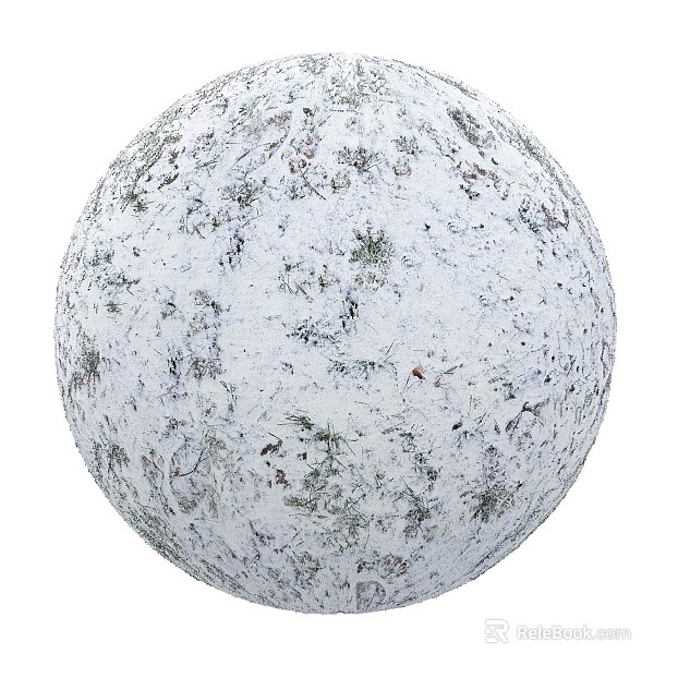 Snow PBR texture