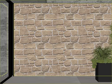 Beige culture stone interior wall stone texture (ID:ffaeh601594)