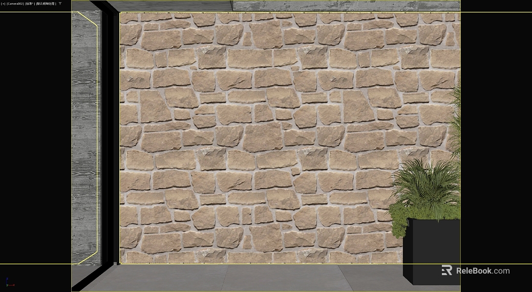 Beige culture stone interior wall stone texture