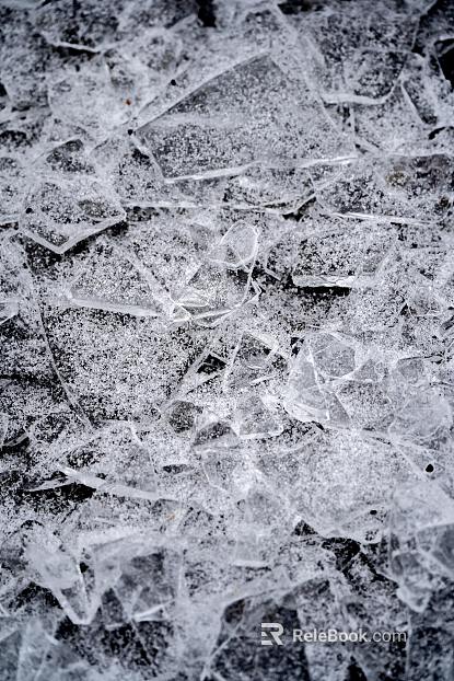 Ice texture