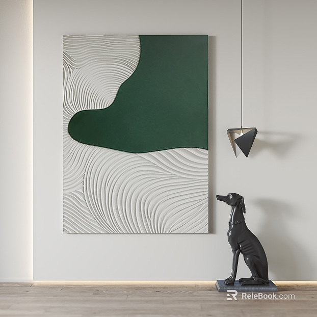 three-dimensional physical painting texture