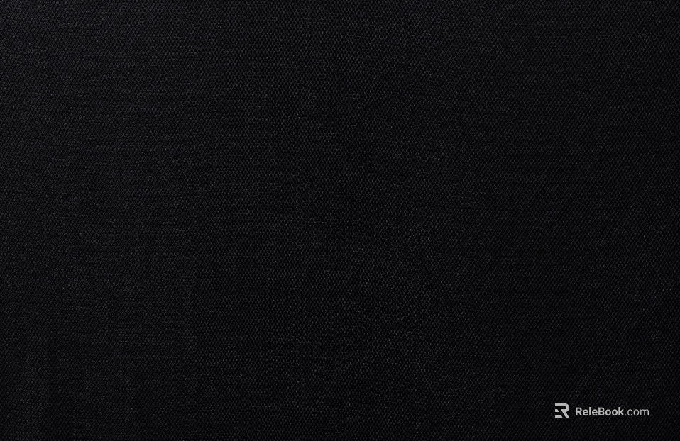 Black pigment-dyed fabric, soft furnishings fabric texture