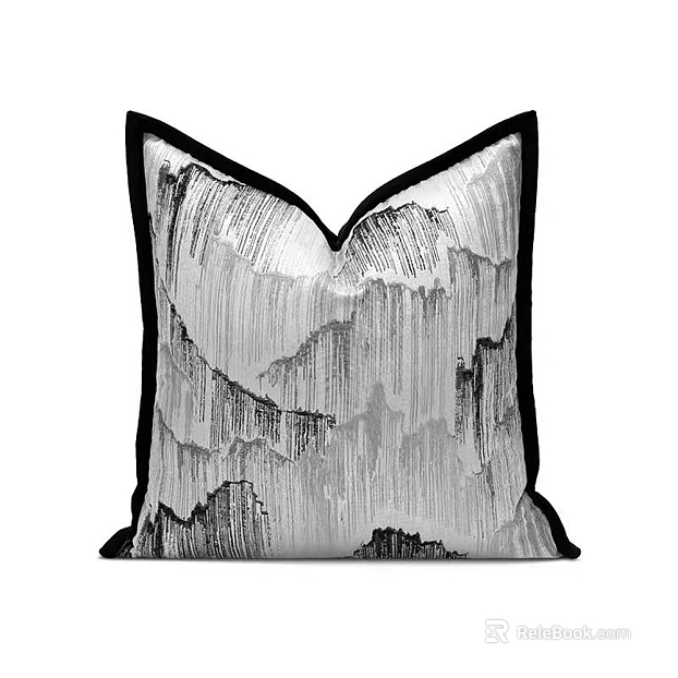 Chinese Pillow Pillow Ink Pillow texture