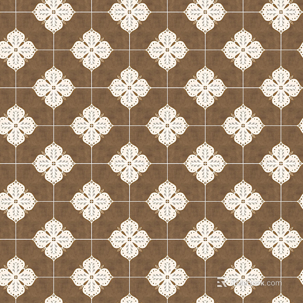French retro antique tiles French-Silent mosaic tiles texture