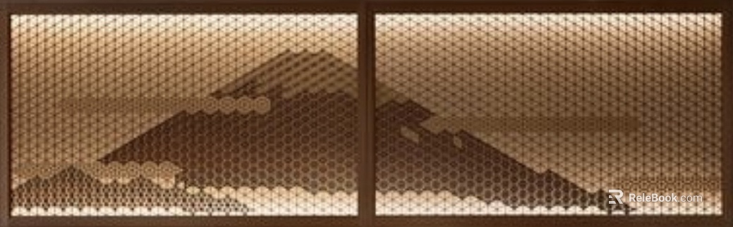 Wood grating texture