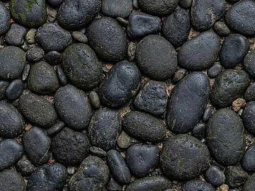 Black pebble black culture stone texture (ID:ffaeh516082)