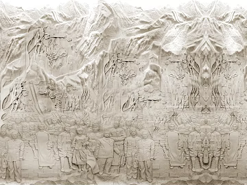 Small relief relief warm white texture (ID:ffaeg82618)