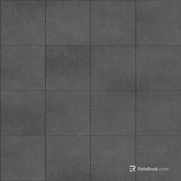 Dark gray cement texture square floor tile texture