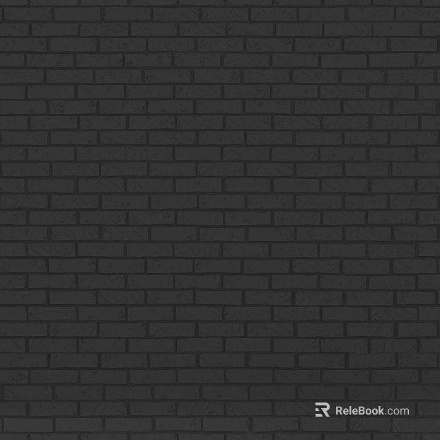 Black brick wall outdoor wall ground texture
