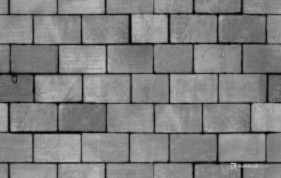 Black and white stone map texture