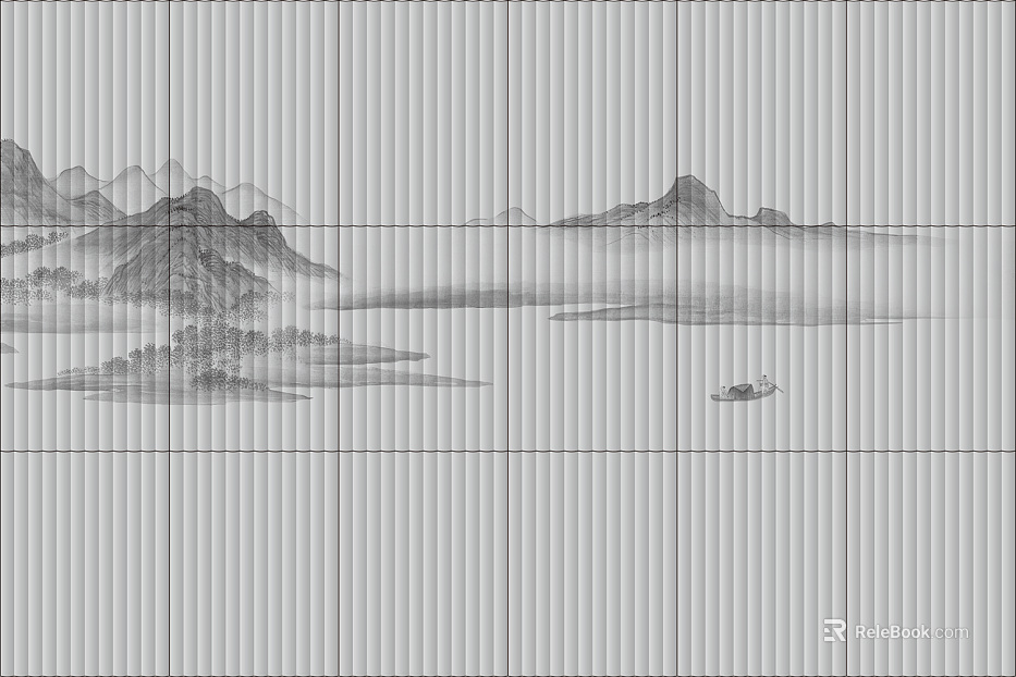 landscape painting texture