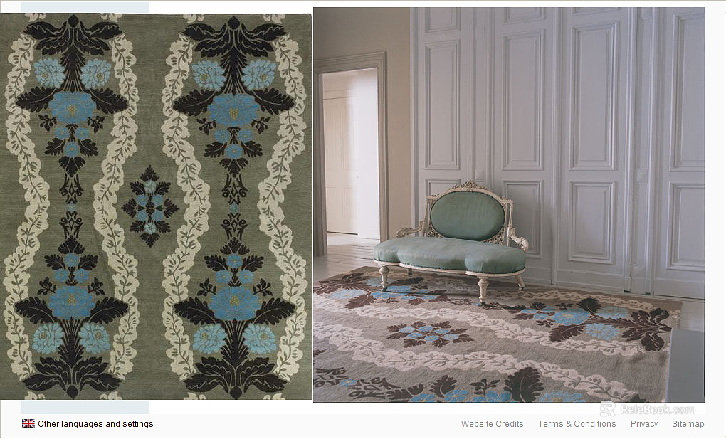 Plain pattern carpet texture