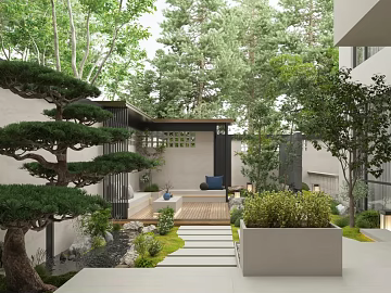 Courtyard Exterior texture (ID:ffach531511)