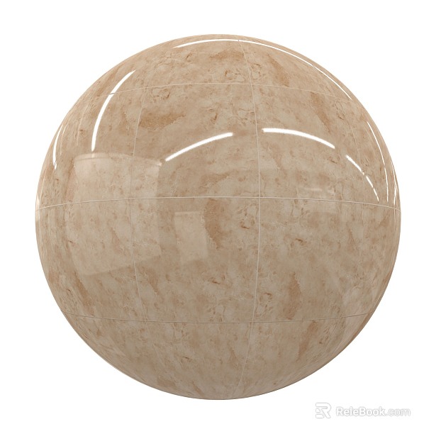 Marble Tile PBR texture