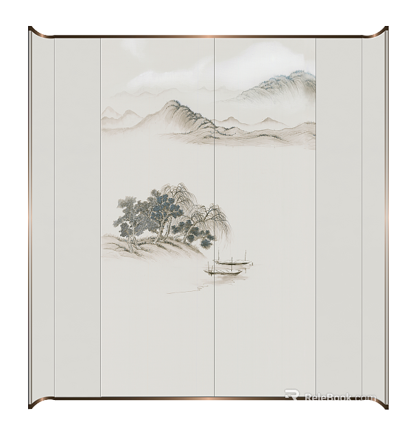 landscape painting texture