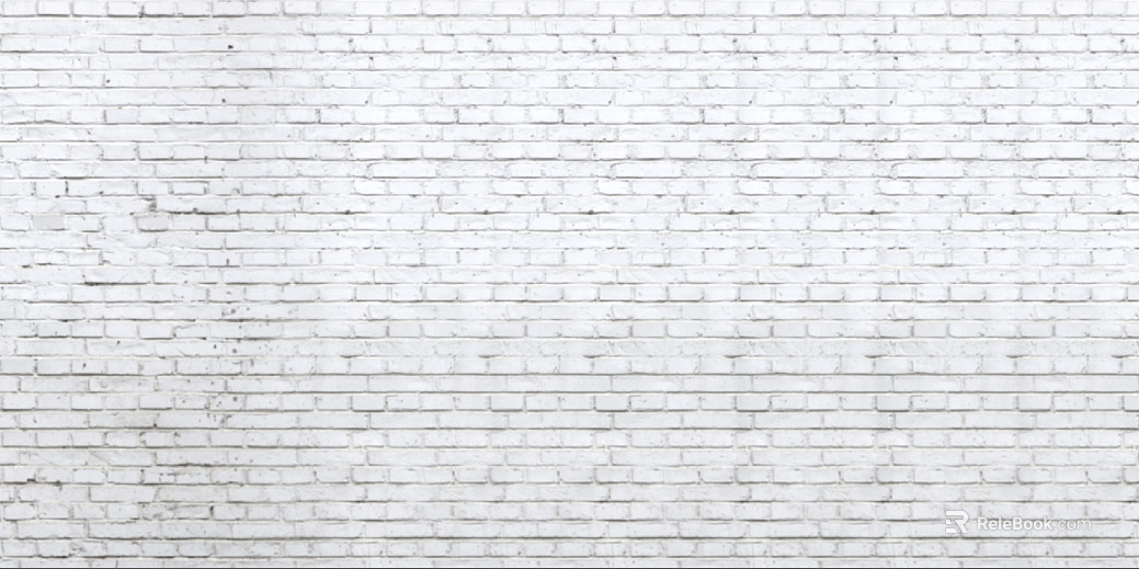 Brick wall Milky White wall texture