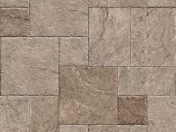 Light Brown Lyme Stone Courtyard Tile texture (ID:ffaeh099534)