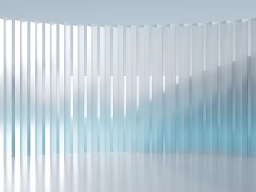 Blue and white gradient art glass partition decoration texture (ID:ffaeh014089)